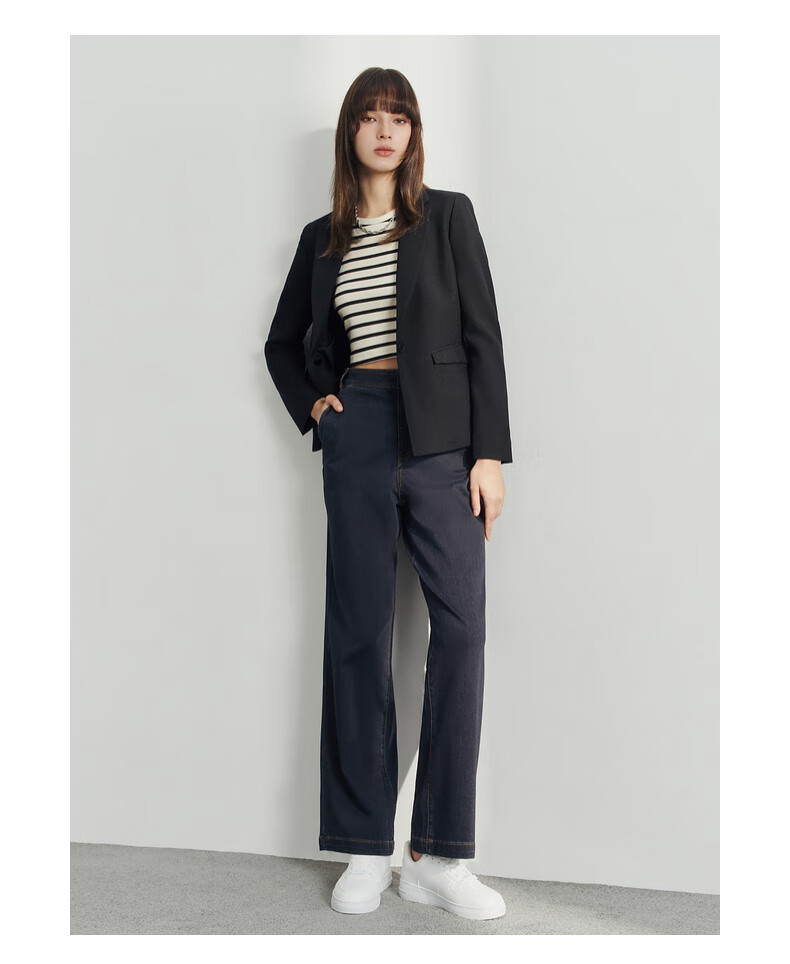 G2000 [Machine Washable/WRinkle-Resistant] Women's Clothing, Same Style As in Department Stores, Autumn And Winter Business Commute Slim-Fit Formal Suit Jacket 9
