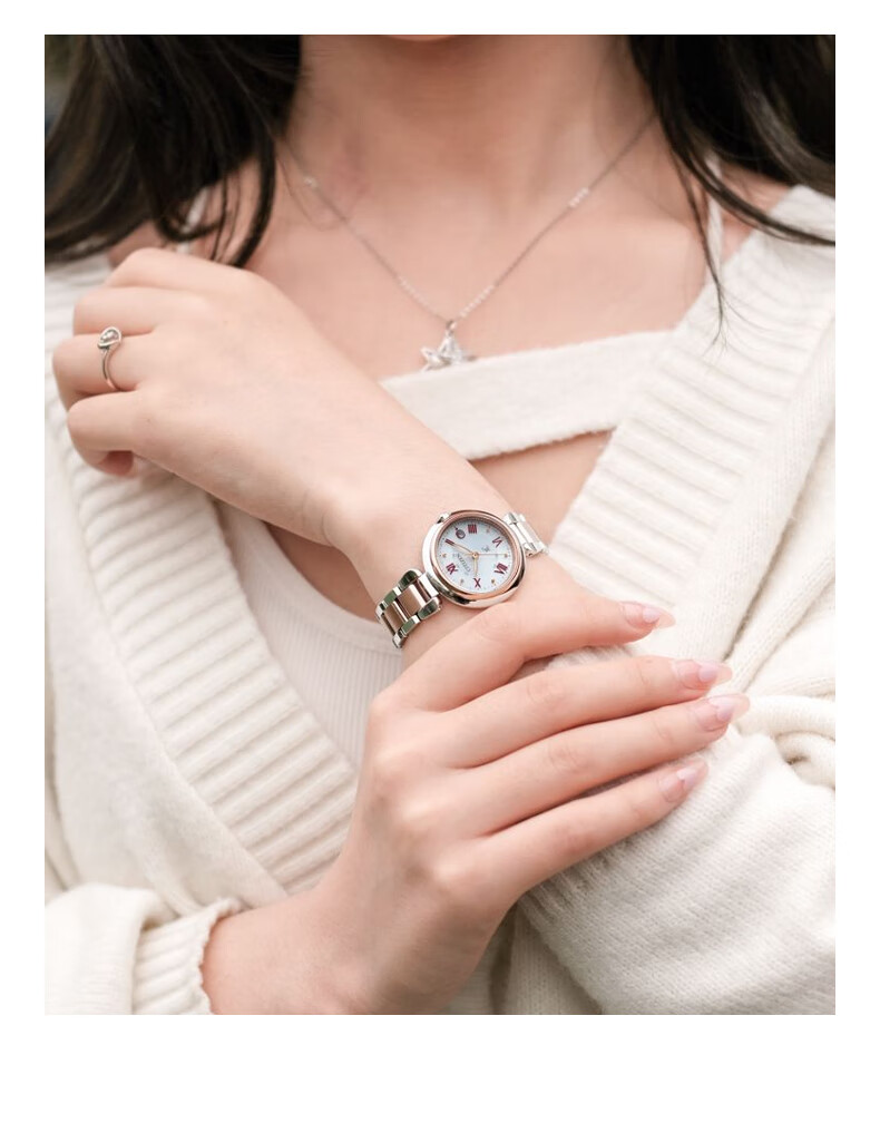 CITIZEN Eco-Drive Radio-Controlled Perpetual Calendar Super Titanium Fashion Business Women's Watch ES9442-55A Gift for Girlfriend 3