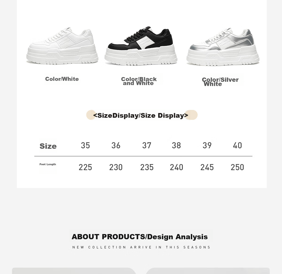 Huili White Sneakers for Women, Fashionable Versatile Canvas Shoes, Student Platform Heightening Lightweight Casual Soft-Soled Shoes for Women, Silver White, Size 40 7
