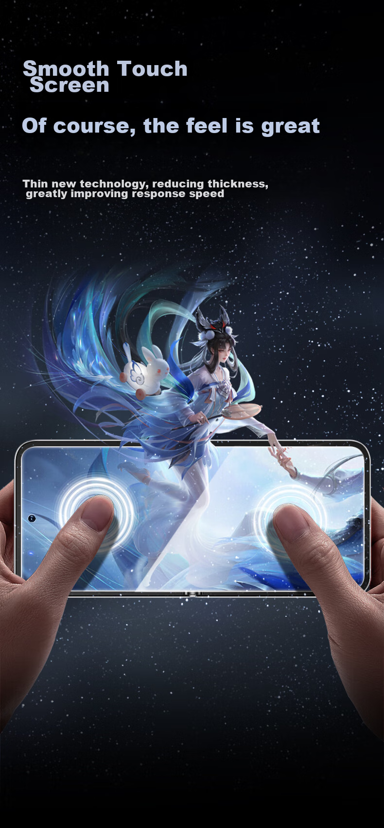 BIAZE [Nano Full Screen] Hydrogel Film for Xiaomi MIX Flip2, Mixflip Full Adhesive Soft Screen Protector [Inner And Outer Screens Three-Piece Set], HD Non-Tempered JM242 9