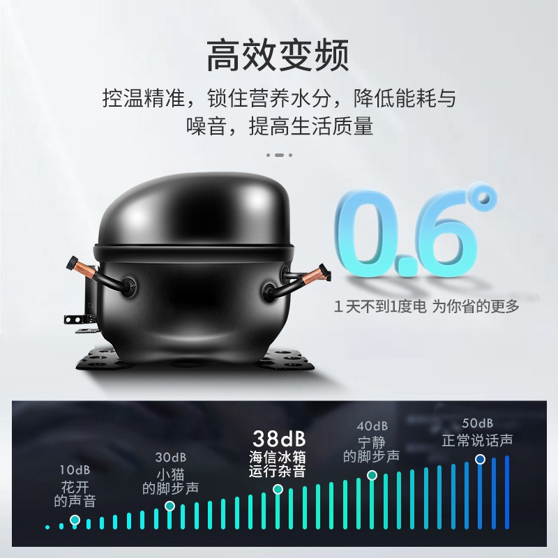 海信(Hisense)全嵌入式内嵌冰箱对开门变频无霜橱柜超薄隐藏镶嵌式双开门冰箱bcd-246wep 变频四门双台