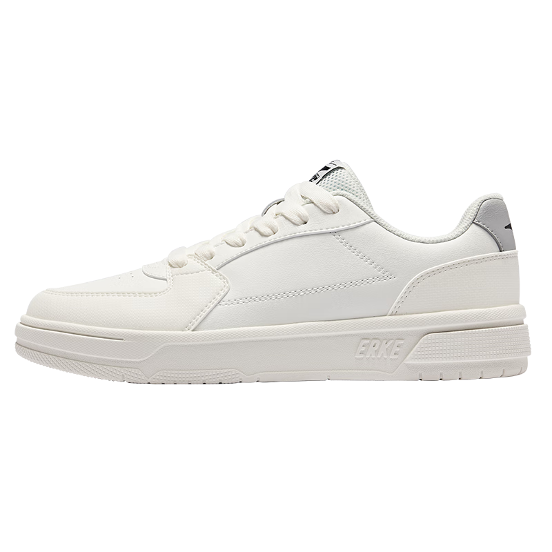 ERKE Men's Canvas Shoes, New Summer Style, Breathable Versatile Thin-Soled Fashionable Casual Shoes, White Sneakers, Sports Footwear | Tianhe