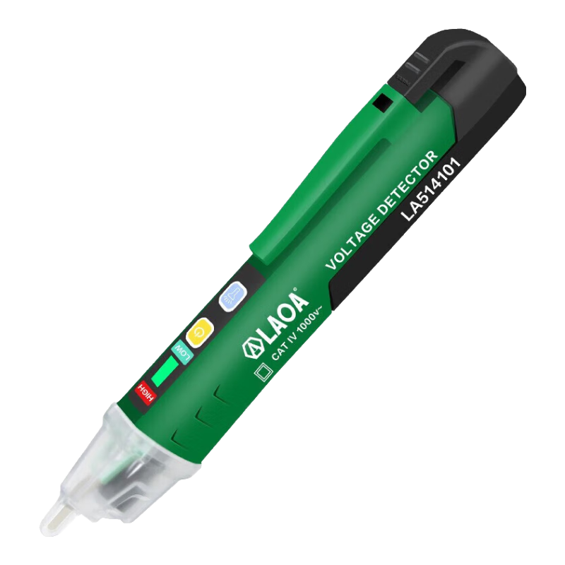 LAOA LA514101 Non-Contact Voltage Tester Pen Inductive Electric Test Pen for Live and Neutral Wire Breakpoint Detection