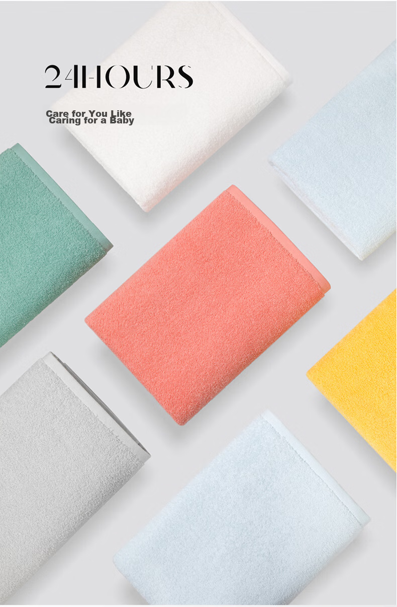 GGT Japanese Rainbow Cotton High-End Hotel Bath Towel for Men And Women, Home Use, Absorbent, Quick-Drying, All-Cotton, Zanzhi Sports 5