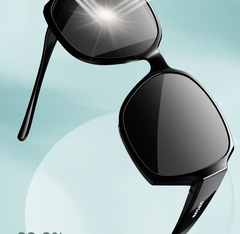 One&one Sunglasses Clip-On for Nearsightedness, Polarized UV Protection, Outdoor Driving Glasses 25
