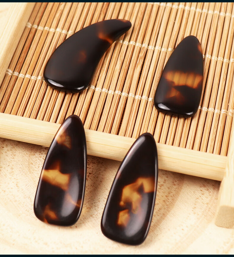 Asasi Guzheng Fingernails, Professional Performance Style, for Children And Adults, Beginner Fingernail Pieces, 8 Pieces, Large Size 12