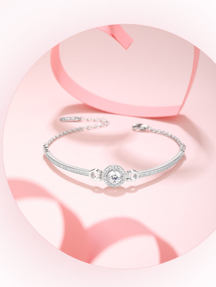 Clect Sun Bracelet for Women, 925 Sterling Silver Bracelet, Luxurious Elegant Fashion Jewelry, Birthday Gift for Girlfriend 8