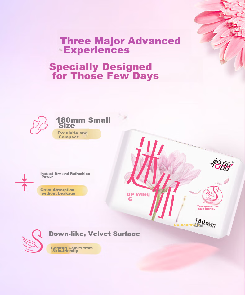 EVENLY Mini Sanitary Napkins Ultra-Thin Dry Breathable Straight Strip No Wing Daytime Pads 180mm 24 Pieces Sold by JD 3