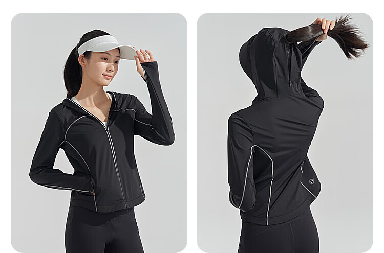 BOSIDENG Clothing, Five-Fold Summer National Standard Sun Protection Garment, Ice Silk Original Yarn UPF100+, Outdoor Hooded UV-Resistant Slim Fit 30