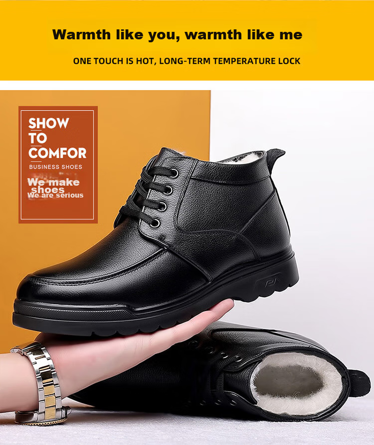 EGCHI Men's Leather Shoes, Business Casual Formal Shoes, Work Wear-Resistant New Style Shoes, Slip-On Style, Size 40, Model 8823 19