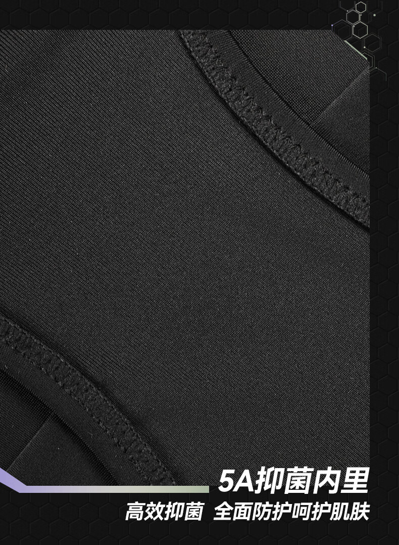Li-Ning Women's One-Piece Swimsuit, Professional Training Triangle Swimwear, Quick-Drying, Sun-Protective, Competitive Swimming Gear, 0181 Black, Size L 3