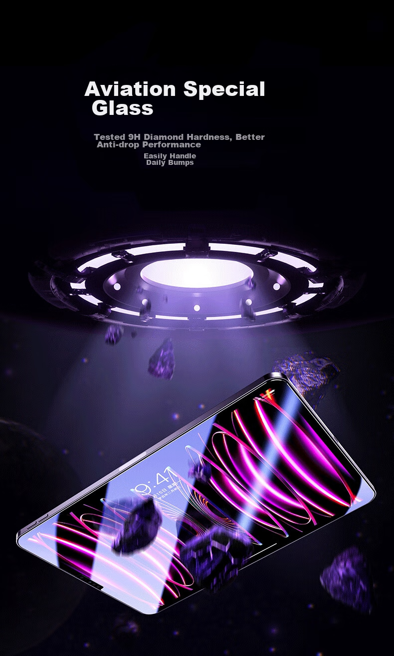Benks Tempered Glass Screen Protector for IPad Pro (2022 Model), Compatible with 2021/2020 Air5/air4, Apple Tablet Protective Film, HD Clear, for 11/10.9 Inch 3