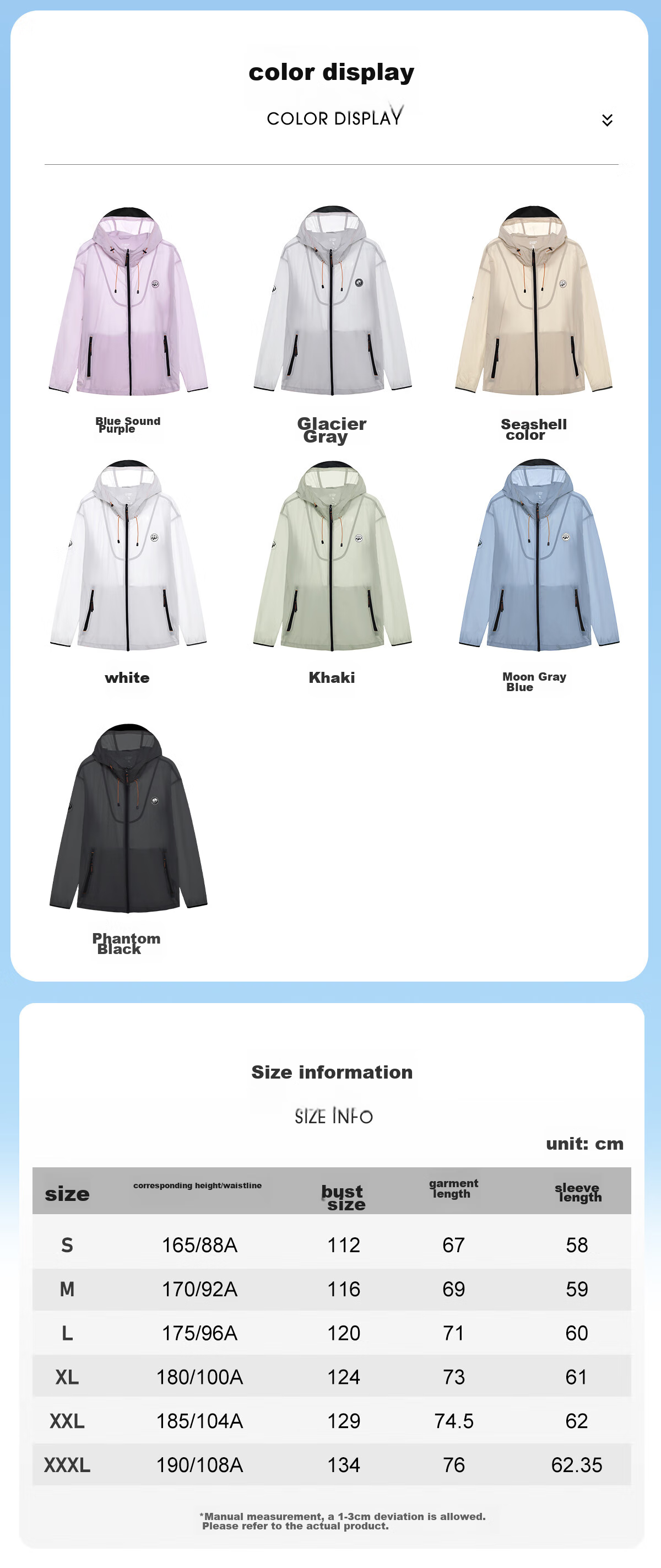 CAMEL Panda Series - Lightweight Sun Protection Jacket for Men And Women, Outdoor Sports Wear with Wide Black Rubber Brim Hat, New Summer Outerwear 26