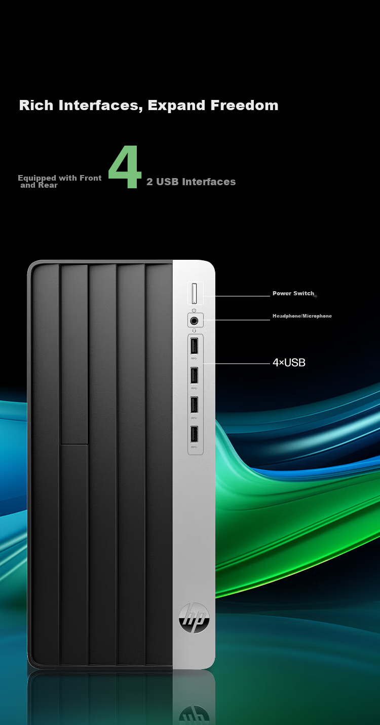 HP Zhan 99 New High-Performance Desktop Computer (i5-14500, 16GB DDR5, 512GB) 23.8" Screen Business Office Productivity Design Education Learning Machine 7