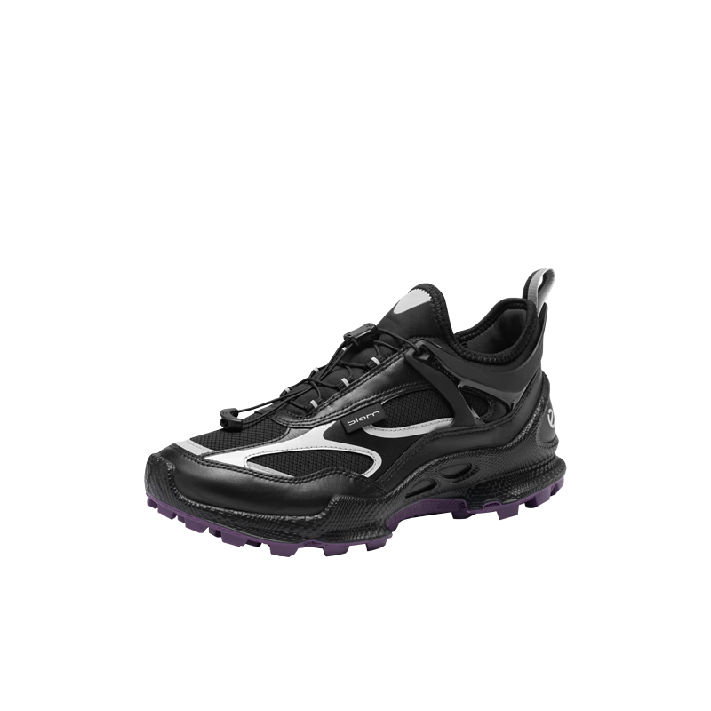ECCO BIOM C Trail Breathable Hiking Shoes for Women High-End Outdoor Trail Running Shoes Fitness 803383 Gray Size 38