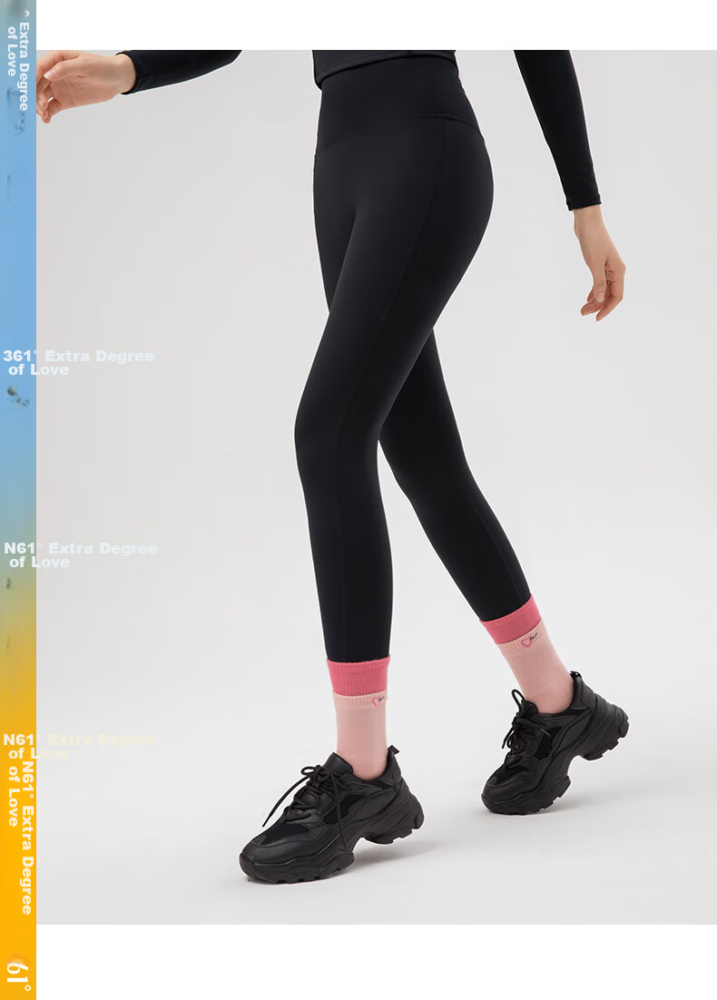 361° Sports Long Socks, Yoga Non-Slip Socks, Fitness Indoor Floor Exercise Breathable Socks, Foot And Leg Protectio 19