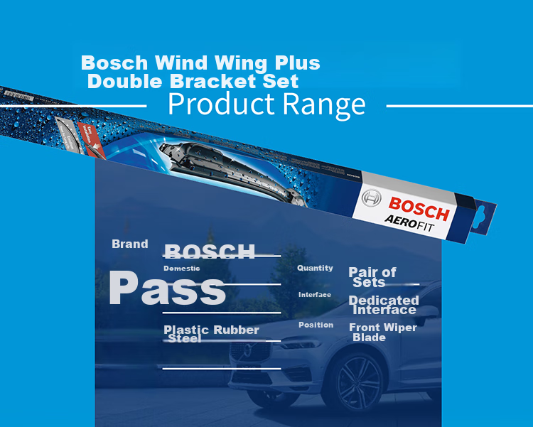 BOSCH Windshield Wiper Blades, Aerodynamic Design, 26/18 (For Skoda Superb/Kodiaq after 2016) 11