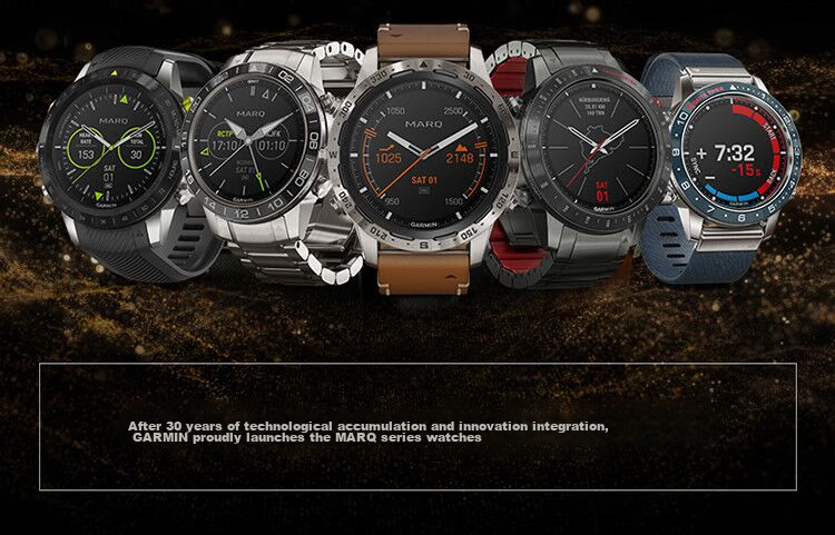 GARMIN MARQ2 Commander Gen 2 Carbon Fiber High-End Business Smartwatch, Intelligent Sports Watch 4