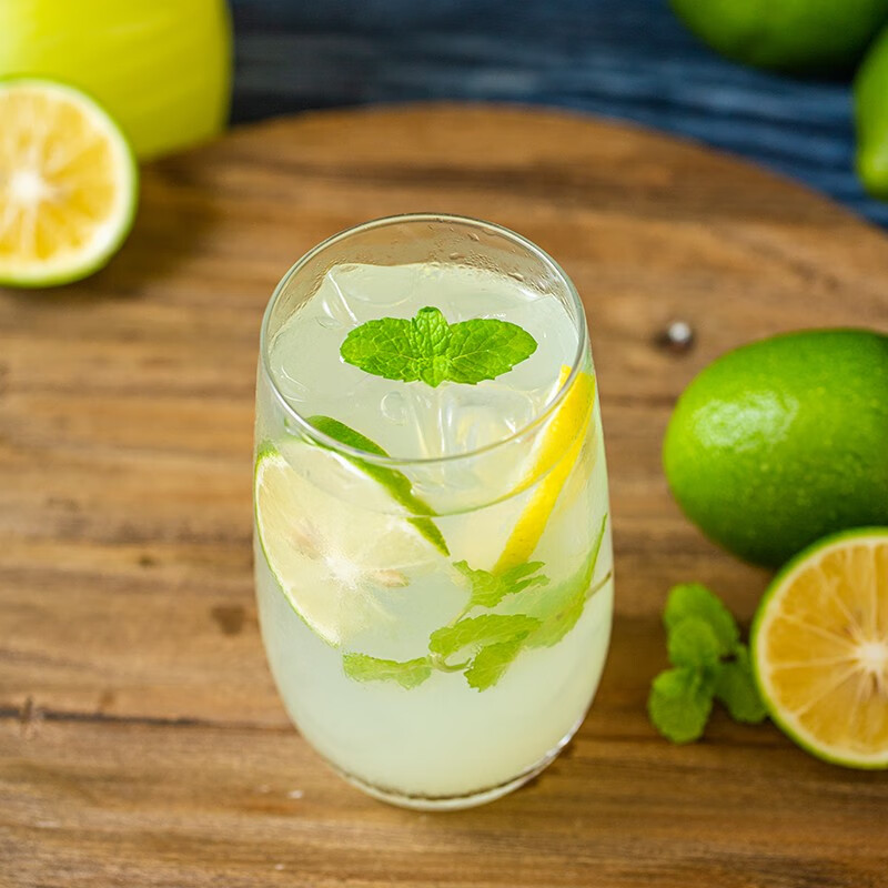 水妈妈泰国进口 酸柑水青桔汁青柠檬汁 泰餐调味小青柑果汁饮品浓浆1L