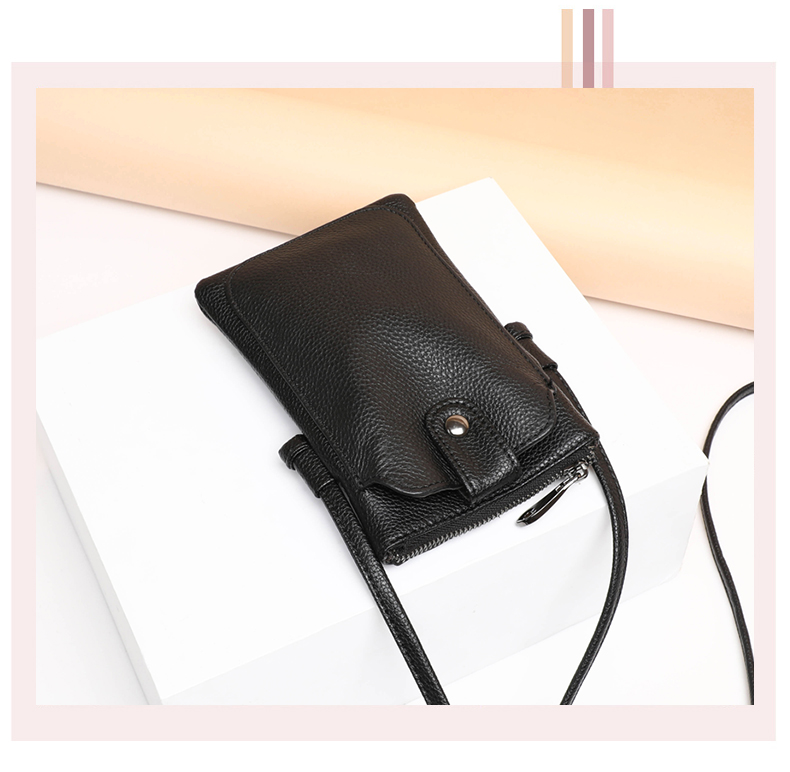 Viney Leather Handbag, Women's Bag, Niche Phone Purse, Stylish Shoulder Crossbody Bag, Practical Birthday And Mother's Day Gift for Mom 10