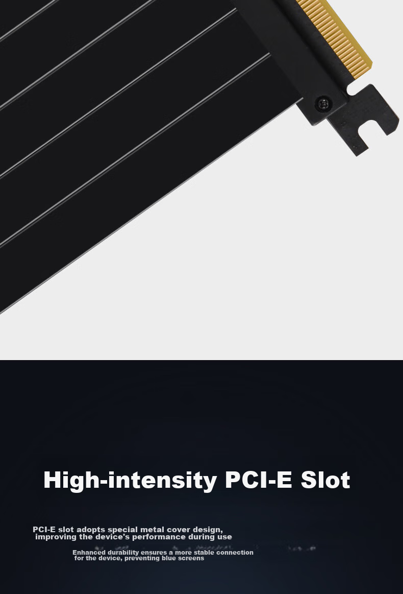 LinkStone PCIe 4.0 Graphics Card Extension Cable 20cm Adapter Cable Compatible with PCIe 3.0 X16 Extension Cable Vertical Installation Suitable for Computer Graphics Cards Vertical Installation 90-Degree Universal No Loss 7