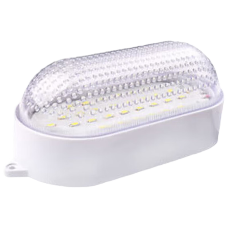 Guan'an LED Cold Storage Light Outdoor Waterproof Moisture-Proof Explosion-Proof Lamp Cover Warehouse Factory Special Lighting Tri-Proof Lamp 20W Oval