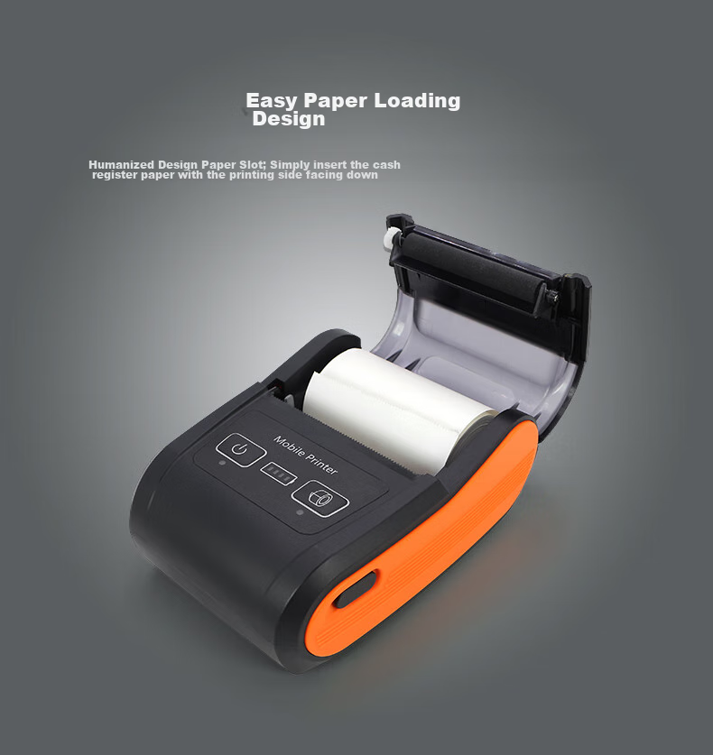 Youku handheld 58mm receipt printer, Manager's wife vehicle sales delivery weigh-in slip, cold chain vehicle-mounted rechargeable portable printer, parking fee and gas meter reading form 5