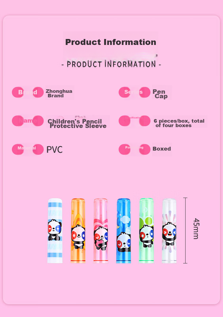 Zhonghua [Best-Selling Product] Pencil Caps 30-Pack Regular Pencil Extenders / Pencil Grips Protect Pencil Tips from Dirt, Essential for School, Mixed Colors Box Set P3000 11