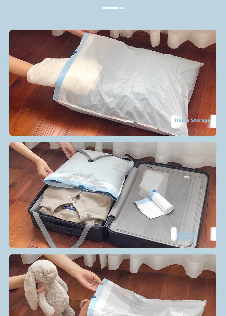 JD Jingzao Tear-Free Drawstring Garbage Bags 45x50cm 300pcs Extra Thick 20μ 2-Layer Handle Kitchen Household Medium Size 13