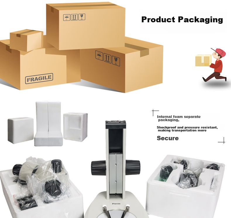 Phenix XTL-165 Triocular Stereomicroscope Continuous Magnification Circuit Board Inspection, Mobile Phone Repair, Biological Dissectio 17
