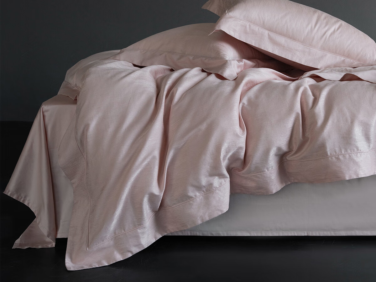 SIDANDA 140-Thread Count Double-Ply Cotton Jacquard Four-Piece Set Long-Staple Cotton Luxury High-End Bedding Pure Cotton Sheet Set 10