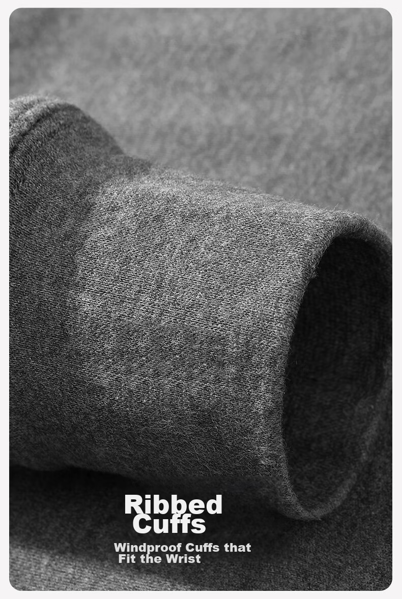 SEPTWOLVES [Antibacterial] Men's Autumn And Winter Thermal Underwear Set, Pure Cotton V-Neck Long Johns And Pants 21