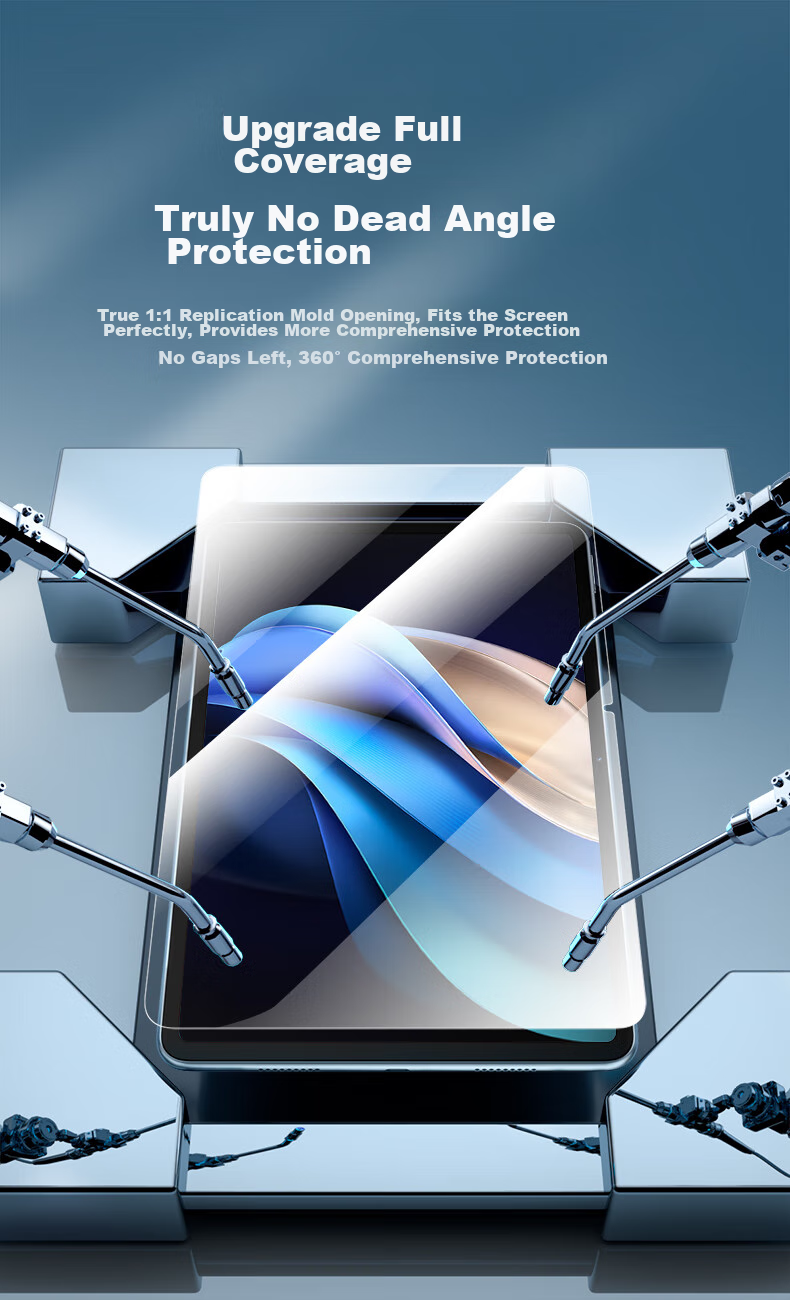 CangHua Tempered Glass Screen Protector for Vivo Pad5Pro/3Pro, 13-Inch IQOO Pad5Pro/2Pro Tablet Tempered Glass Film, Full Screen Coverage Protective Film for Vivo Computer 5