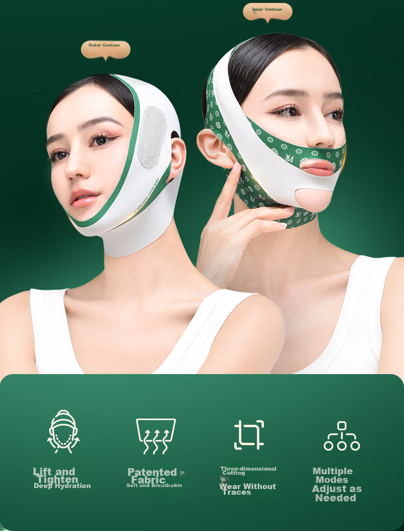YSMI Sleep Lifting Face Mask, Facial Lifting And Tightening Device, V-Face Slimming Bandage, Far-Infrared Goddess Gift for Women's Day 5