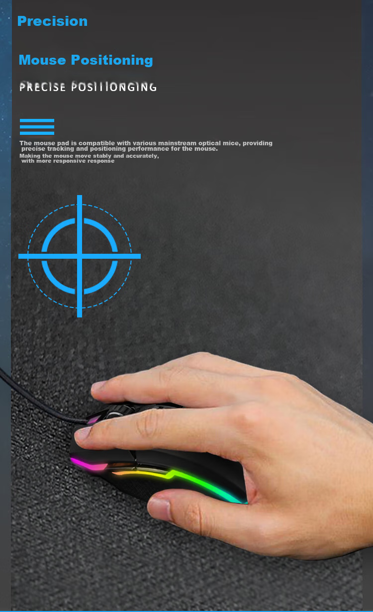 DAREU Gaming Mouse Pad, FPS Smooth Thickened Precision Edge-Locked, Computer Keyboard Office Extra Large Desk Mat, Astronaut Design 800*300*3mm, VALORANT 3