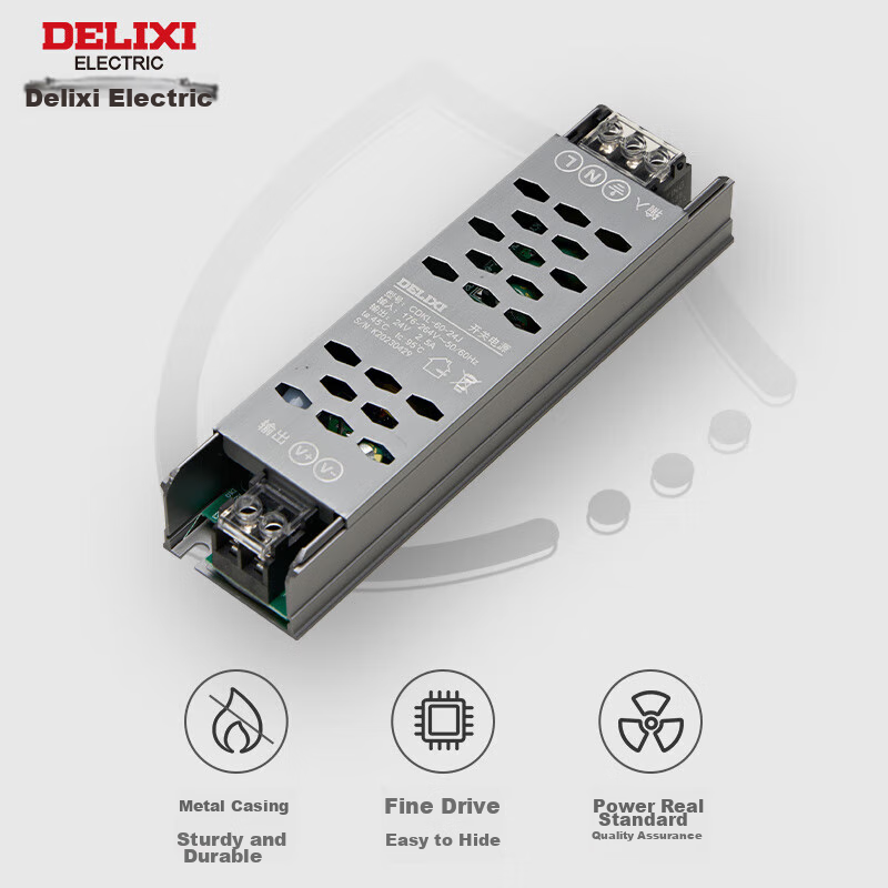 DELIXI Low-Voltage LED Strip Light, Flexible Linear Light Source for Suspended Ceilings, Mood Soft Lighting Strip, 10W Bare Board, 10 Meters, Warm White Light 13