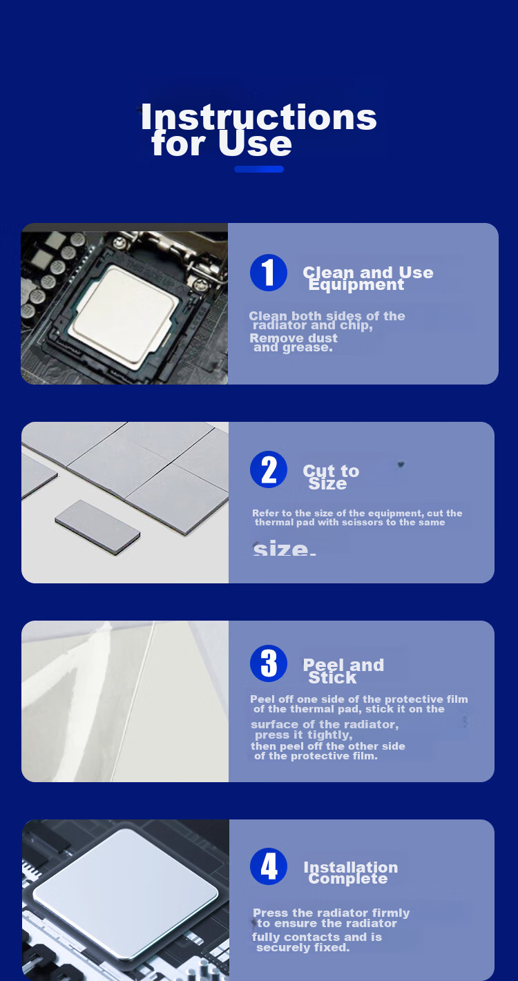 NVV M.2 SSD Thermal Paste, Heat Dissipation Silicone Pad, Thermal Conductive Silicone Gasket for SSD North Bridge, TC-615X Thermal Conductivity 6.0W 10