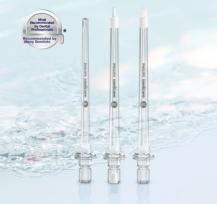 PHILIPS Sonicare Electric Water Flosser, Comfortable Nozzle, HX3052/00, Compatible with Meiya Cang 3826 Flosser, Shuimo Fang 3911/3711 Flosser 6
