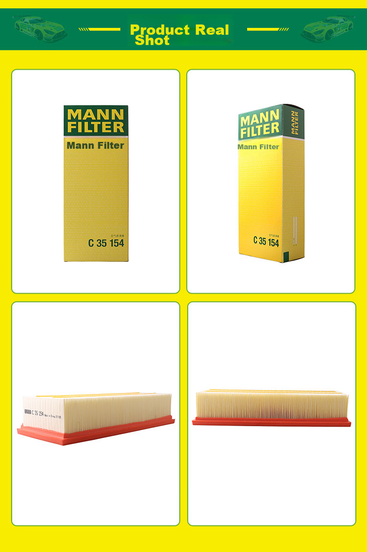 MANNFILTER Air Filter Element C35154/C35032 for Magotan, CC, Passat, Tiguan, Golf, Sagitar, Q3 11