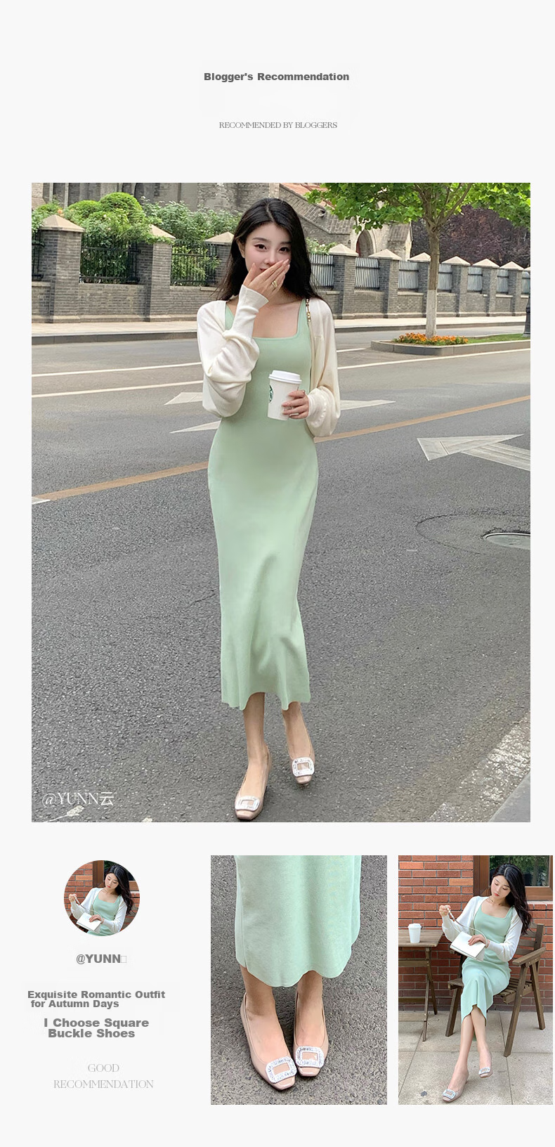 COMELY Square Buckle High Heels for Women, Spring Commute Square Toe Fashionable French Rhinestone Pumps Stiletto Shoes, Pink Apricot Color, Size 36 14