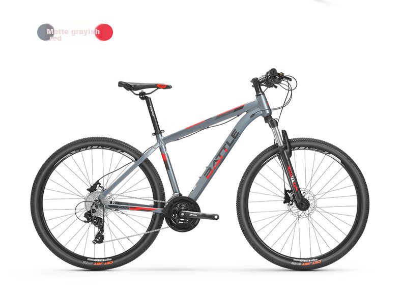 BATTLE Mountain Bike Shimano 27-Speed 27.5-Inch Adult And Student Off-Road Racing Bicycle, Black 16