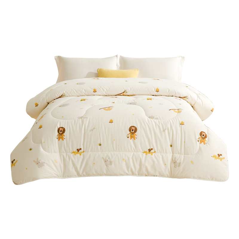 Luolai Children's Cotton Quilt Core Infant A-Class Pure Cotton Antibacterial Kindergarten Warm Winter Quilt 120*150cm