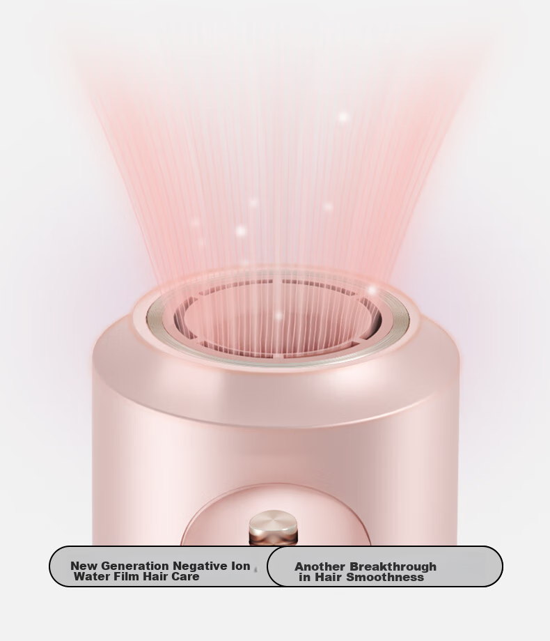 KEHEAL High-Speed Hair Dryer with 360 Billion Plasma Hair Protection, Powerful Electric Hair Dryer for Home Use, Negative Ion Hair Protection Blower, Holiday Gift for May 20th, HC5 Champagne Pink 12