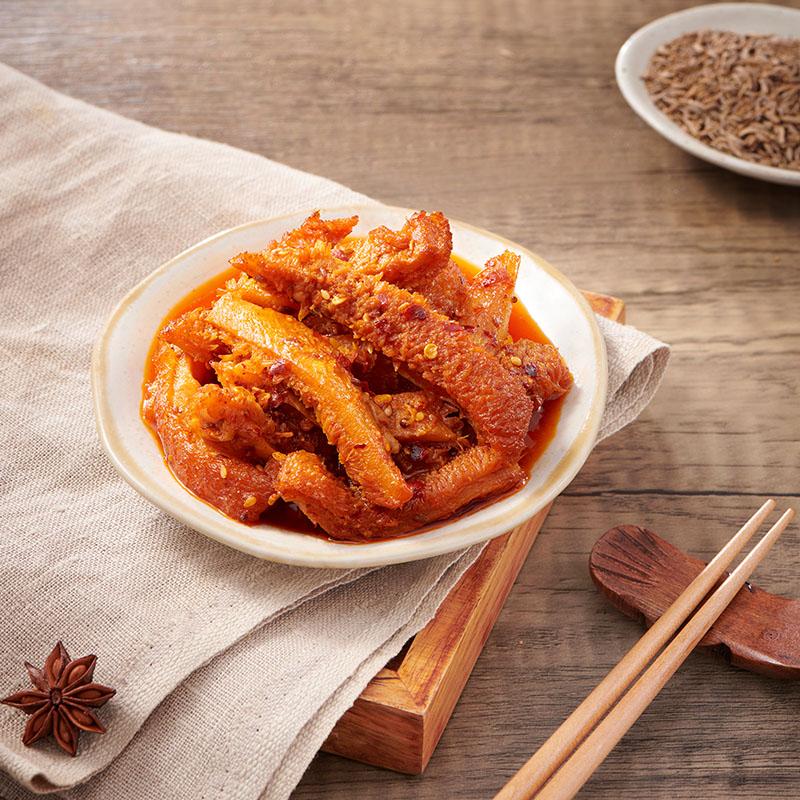 来伊份孜香牛肚香辣味105g卤味熟食肉干肉脯即食小吃独立小包装休闲零食