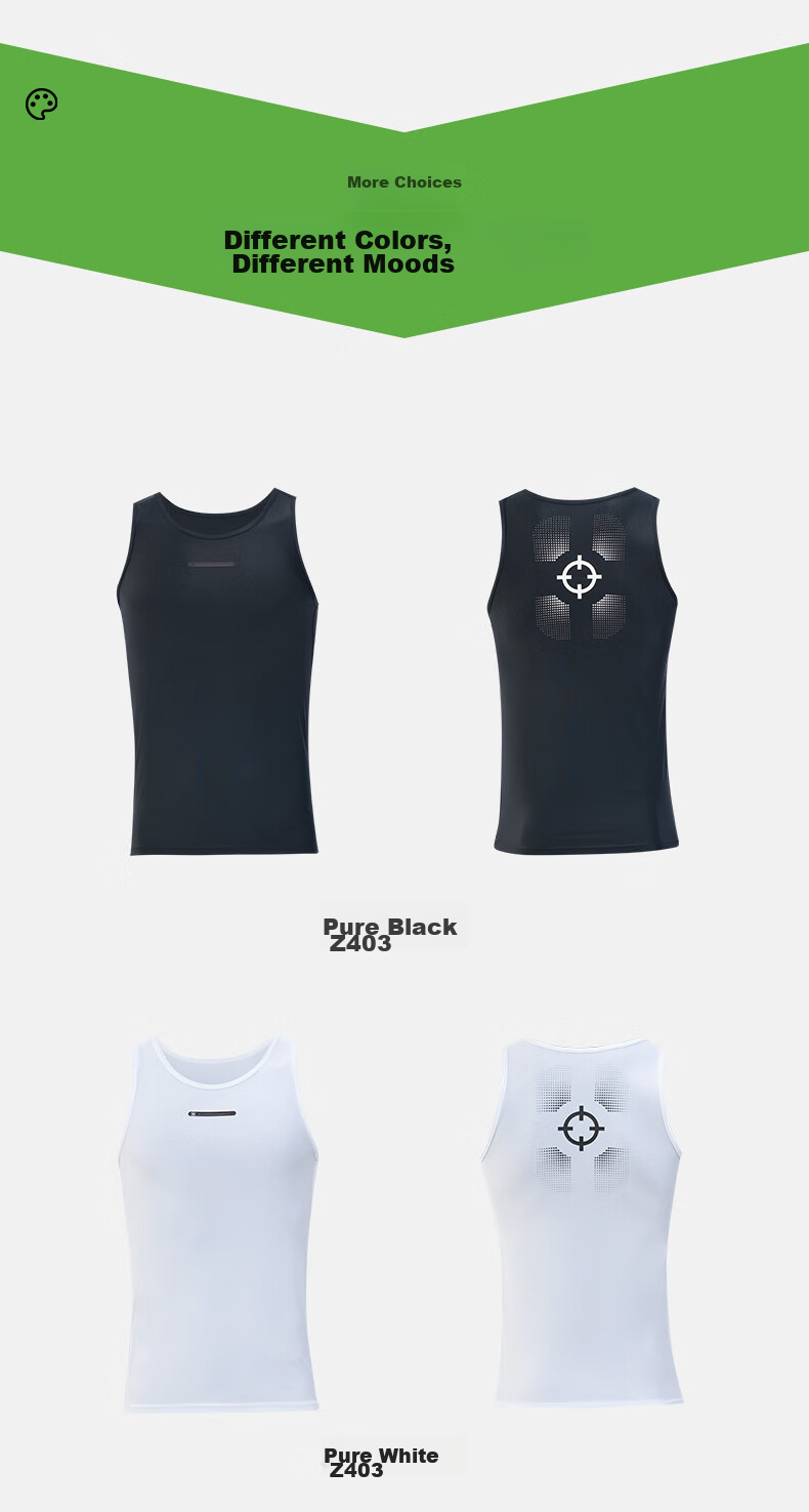 RIGORER Fitness Tank Top, Sports Vest, Running Training Quick-Dry Clothing, New Summer Style Round Neck Sleeveless T-Shirt 20