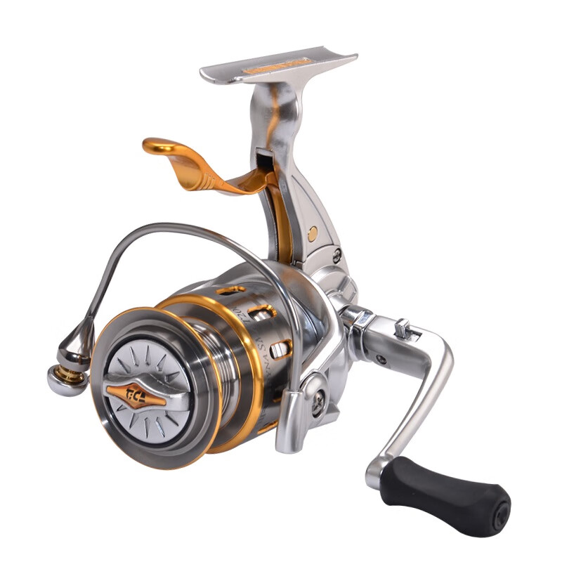 Dijia Fishing Reel SMAT2508, Handbrake Reel, All-Metal Line Cup, 10-Axis Anti-Corrosion Bearing, Rock Fishing Reel, Sea Fishing Reel, Long-Distance Casting Reel, Spinning Reel, Fishing Reel, Can Be Interchanged between Left And Right Hands