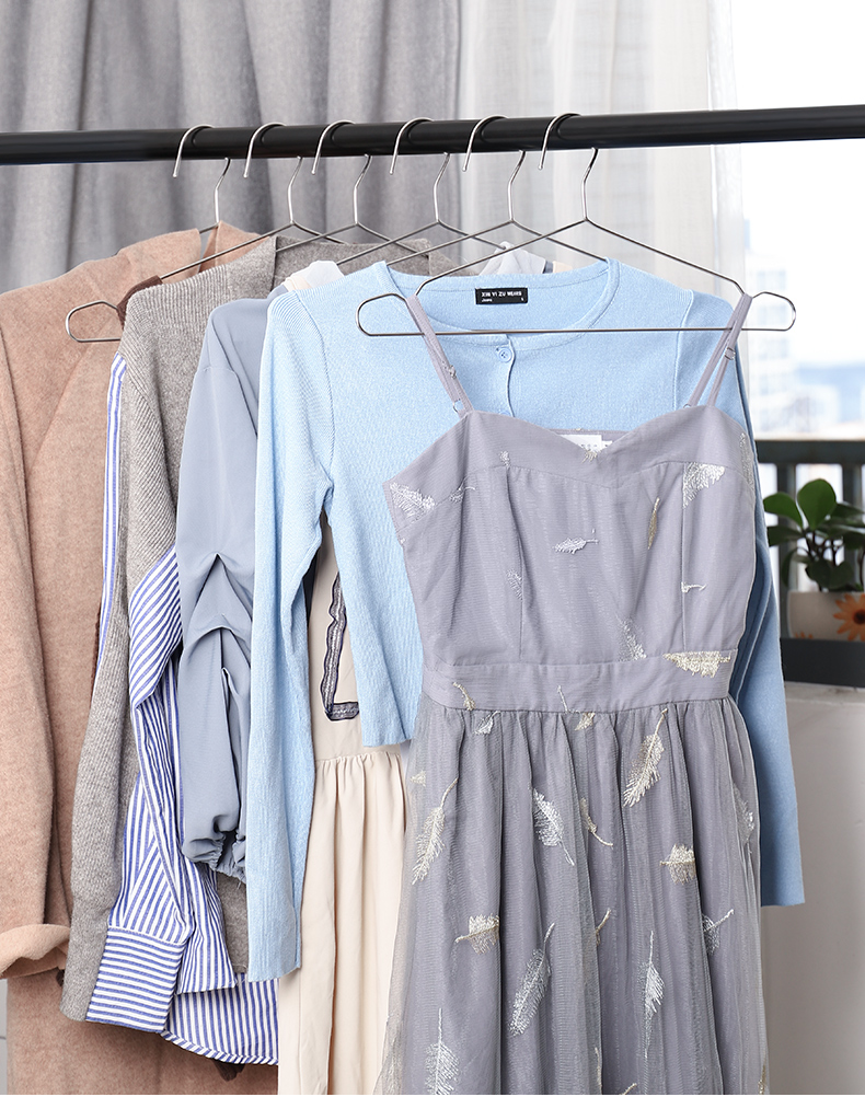 Shangmeide Stainless Steel Large Clothes Rack for Drying Quilts, Towels, and Bed Sheets 12