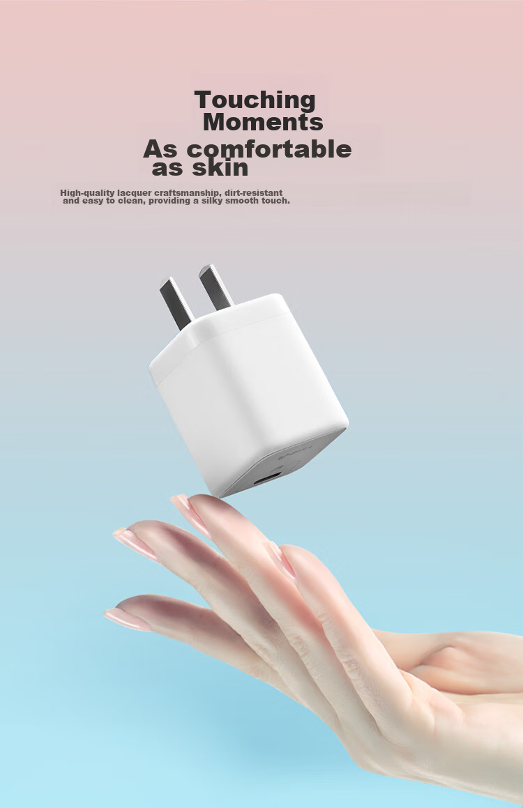 BULL PD30W Charger, Apple IPhone 18 Fast Charging Head, Auto Shut-Off When Fully Charged, Compatible with IPhone 15-18/Huawei/Xiaomi And Other Phones, Glutinous Rice White 7