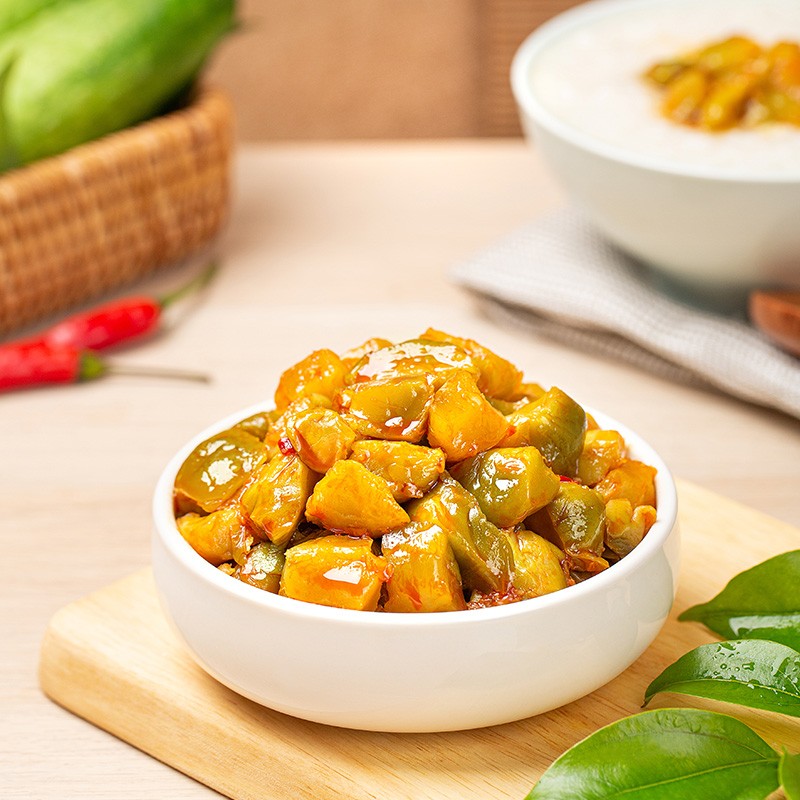 饭扫光榨菜 鲜嫩榨菜芯352g 下饭菜 香辣咸菜泡菜 拌饭拌面