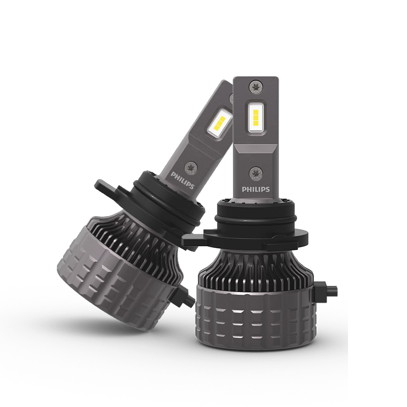 PHILIPS LED Car Headlights, High Brightness HIR2 Bulb, 6500K High Bright White Light, for Toyota Corolla And RAV4